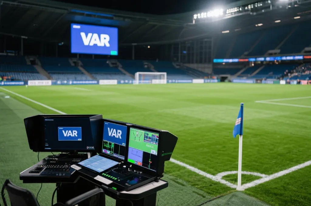 VAR与门线技术示意图